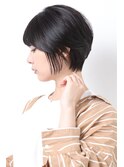 40代50代60代の大人ショート/白髪ぼかしハイライト/堀江/北堀江