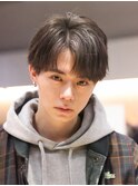 ショートコンマ/毛流れセンターパートor曲がる縮毛矯正