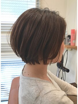 レンク(LENC) Coast.ショートボブ×ミルクティーアッシュ×ドライウエット