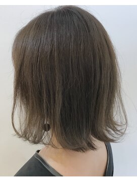 グッデイ ヘアー(GOOD DAY HAIR) 【GOOD DAY HAIR】《ワンレンロブ:グレージュ:ハイライト》