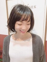 ルーファス 恵比寿 渋谷(Ruufus)&nbsp;黒髪でもオシャレに☆ゆらぎボブ【Ruufus恵比寿渋谷】赤塚昌吾