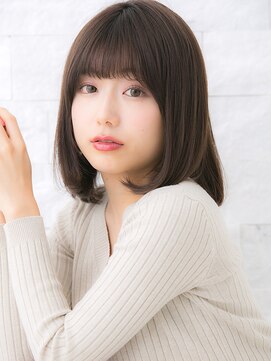 ヘアサロン ナノ(hair salon nano) 大人可愛い☆重ためミディアムボブ