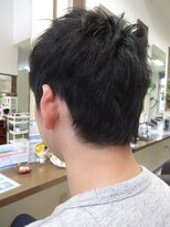 コアフィールフィス(COIFFURE fils) 【見附・今町】ナチュラルベリーショート メンズカラー
