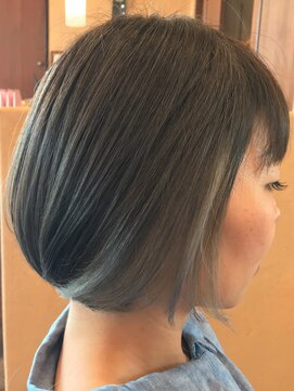 シェロヘア(cielo HAIR) 大人ミニボブインナーカラー