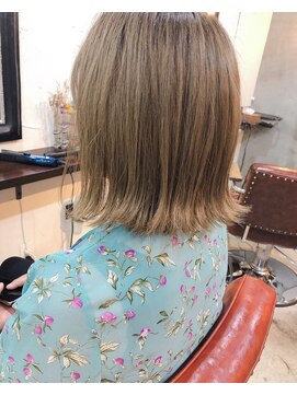 エトネ ヘアーサロン 仙台駅前(eTONe hair salon) 《eTONe》大人な外ハネbob