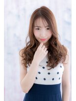 ミック 日暮里店(miq) 外国人風カラーとグラマラスカールで♪大人レディスタイル