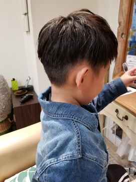 アナザースカイ (another sky) キッズカット×マッシュショート