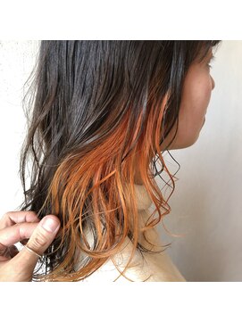 アコット(Acotto.) インナーカラー オレンジ  担当 Kota