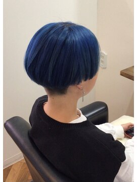 ヘアーミッションツムジ(hair mission Tsumuji) スカイブルーカラー