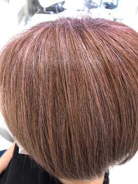 ルシエル バイ カトレアグループ(Le Ciel) 白髪ぼかしピンクカラー