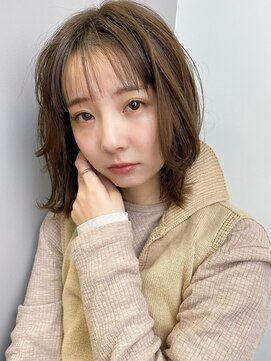 ベルクープス 天王寺店(Belle Coupes) 【Bellecoupes】三島直子 韓国風ボブヘア×シースルーバング