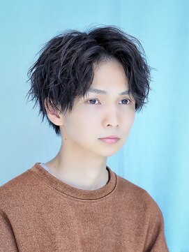 リップス 横浜(LIPPS) レイニーセンターパート【縦落ち波打ち】