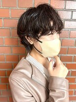 イオエ(ioe)&nbsp;黒髪/ボブルフ/ネビージュ/小顔/ワンレン/髪質改善/グレージュ