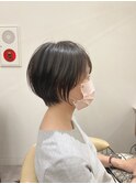 Lond.海気 大人丸みショート グレージュカラー