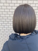 リア(Lia by KENJE)&nbsp;マチルダボブ　黒髪　髪質改善で艶々に！