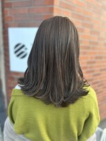 イイナヘアガレージ(117)&nbsp;【117hairgarage】カーキベージュ_ハイライト_ミディアム