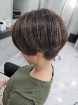 エンディアリング 東銀座(Endearing) ハイライト/マッシュパーマ/束感/波巻き/銀座/東銀座/眉毛