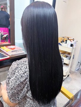 オンスター(ONSTAR) ★縮毛矯正ロング♪20代30代40代髪質改善艶感ストレート透明感