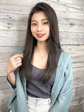 ニスル 町田店(NISURU) 似合わせカット/大人ガーリー/ダークアッシュ/着物/町田/町田駅