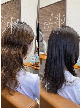 ルスリー 京都店(Lsurii) 髪質改善カラー