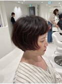 お客様style☆癖毛ショート☆