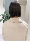 ［Ocean Hair&Life 水田］20代30代パツっと切りっぱなしスタイル