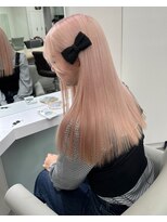 ベレーザ 渋谷(BELEZA)&nbsp;5519ニュアンスカラーカシスレッドベビーピンクハイトーンカラー