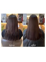 クラウンオーガニックヘアー(CROWN organic hair) 美髪特化髪質改善ストレートスタイル