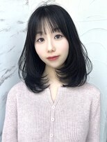 シーテメゾン(Ciete Maison)&nbsp;韓国ヘア/レイヤー／顔周り／レイヤーボブ／韓国ボブ/艶カラー