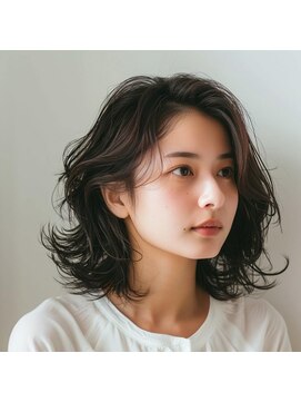 クラッチギャロ(clutch gallo) ラフな動きの抜け感ミディ