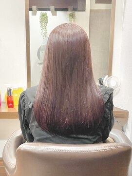 アルバ ヘアリゾート(ALBA) 【ALBAさわ】ブリーチなしピンクブラウン