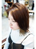 ★美髪インナーカラー大人可愛い#モテ髪