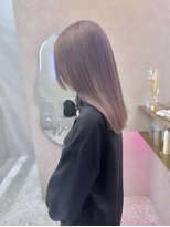 ロンド レア 天神大名店(Lond Le’a)&nbsp;天神大名ダブルカラーケアブリーチラベンダーカラー