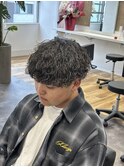 波巻きの''プードルパーマ''