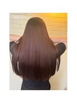 アメリアム 大阪上本町店(Ameri amu.)&nbsp;【レッドベージュ/ロング/似合わせボブ】#Ameri