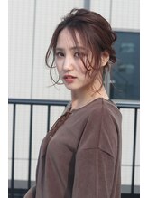 アボヘアー(Abo hair) うなじスッキリアップヘア！結婚式 二次会 花嫁 ドレス 着物