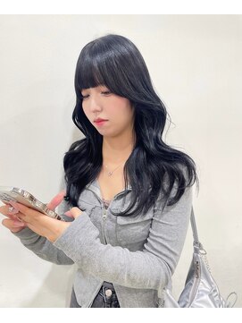 ゼスト 吉祥寺店(ZEST) ブルーブラック/レイヤーカット/韓国ヘア　吉祥寺桜