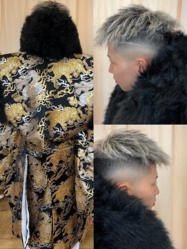 ヘアーメイク ツインズ(Hair Make TWINS) メンズ成人式　金蘭地オリジナル羽織袴