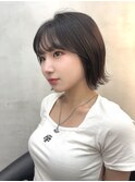 メルティカラー似合わせカットウェーブミディアム縮毛矯正ボブ
