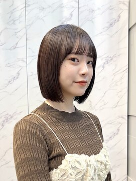 クリアーオブヘアー 一社店(clear OF HAIR) あご下2cmボブ / momoka