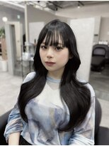 ワン バイ ジ エクト(One by The Ect) 【似合わせカットカラー】くすみベージュ・ブルーカラー