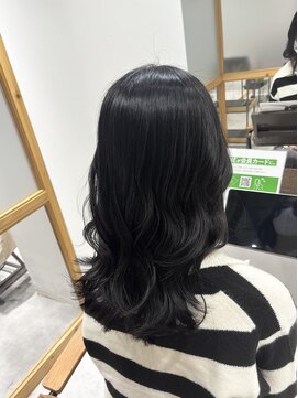 ココノサロン ハナレ(cocono salon HANARE) 韓国風レイヤー　ダークアッシュ