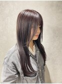 色落ちまで綺麗なラベンダーブラウン◎