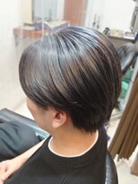 オレンジポップ 検見川浜南口店(ORANGE POP) ショート×シルバー