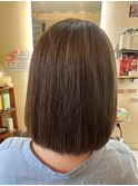 ドライヤーの時間を短縮できる！（美髪矯正）