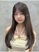 新潟／万代／髪質改善縮毛矯正／レイヤー／ミニウルフ／小顔