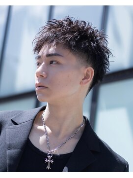 テクト バイアッシュ 吉祥寺店(Tect by Ash) ザクザクダウンバングショートピンパーマ