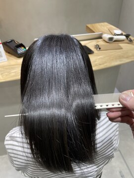 フェリア 松山(Feria) 【Feria松山】髪質改善ストレート☆本宮