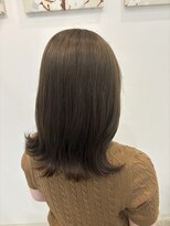 ジジ チーク 栃木(Gigi cheek)&nbsp;オリーブベージュ×外ハネ