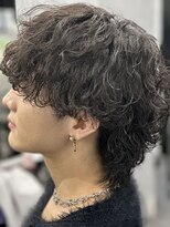 クロムトウキョウ ザ バーバー ネオン 新宿店(CHROM TOKYO the Barber ne/on)&nbsp;波巻きウルフパーマ